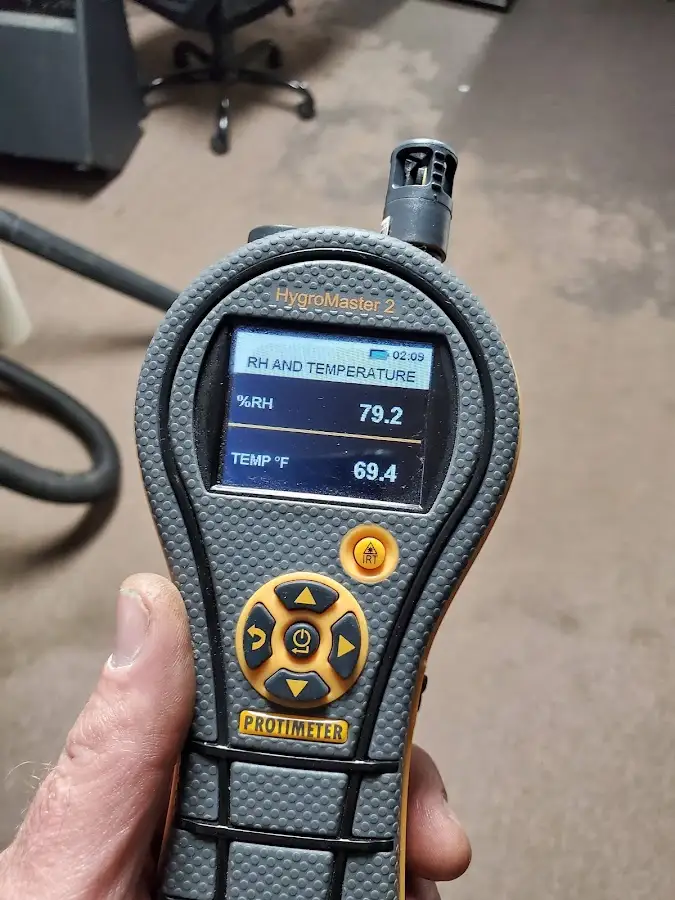 Moisture meter humidity assessment for Fire & Smoke Damage Restoration in Long View